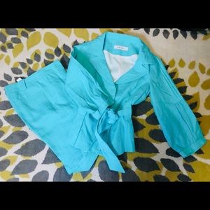 Zara Linen 100% Linen Suit